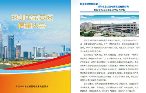 Latest company news about Congrats DJX Cables Won the award of :