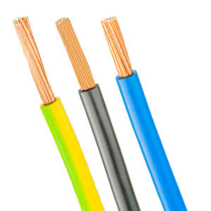 Good price 300/500V 1 Core PVC  H07V-R BVR Industrial Flexible Cable 6491x Earth Cable online