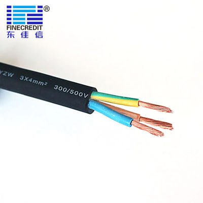 Good price H05RN-F 450/750V 1-6mm2 Industrial Electrical Cable Copper Conductor CPE Rubber Insulated online