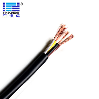 Good price H03VV-F / RVV  3 * 0.5 Sq Industrial Electrical Cable UV Resistance VDE online