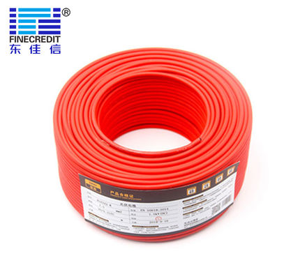 Good price Climate Resistance Solar Pv Wire ,  Photovoltaic Outdoor Indoor 2.5 mm2 PV1-F Solar Cable online