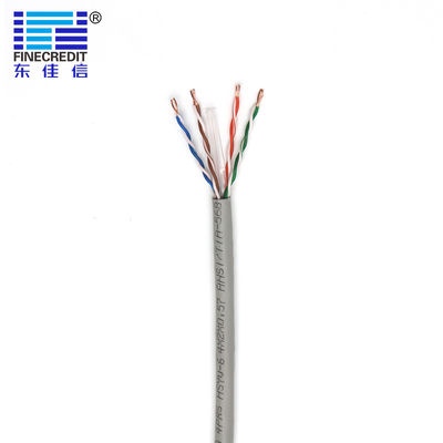 Good price Industrial 23AWG 1000FT Cat6 Utp Ethernet Cable Flexible BC Conductor HDPE Insulation online