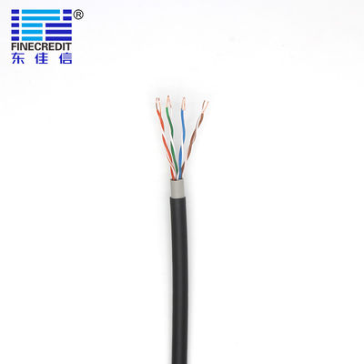 Good price Outdoor 23AWG 0.56mm Direct Burial Ethernet Cable Double Sheath online