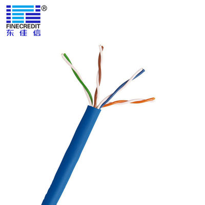 Good price Copper 305M Ethernet Lan Cable Cat5e 4 Pairs 24Awg 0.51mm 8 Core online