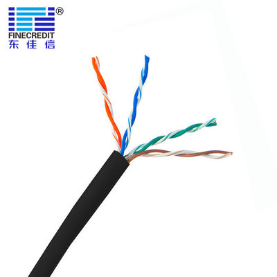 Good price Copper 305M 4 Pairs 24Awg UTP Cat5E Network Cable Indooor Use HSYV online