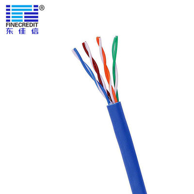 Good price CCA 24AWG Computer Lan Cable , 4 Pairs Ftp Cat5e Stranded Cable online