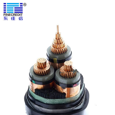 Good price 8.7/15KV YJV22 3*185mm2 Industrial Electrical Cable Copper Core Medium / High Voltage online