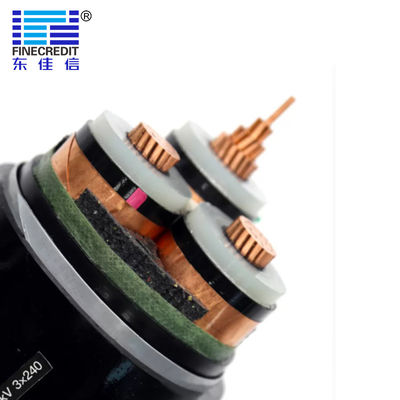 Good price YJV22 3x240mm2 XLPE MV Steel Tape Armoured Cable Medium Voltage online