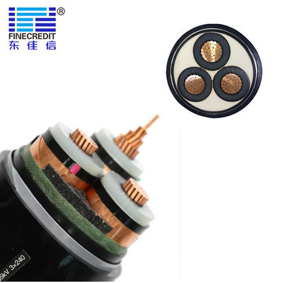 Good price Medium Voltage Fr Xlpe Cable , N2XRY STA 12-20KV Industrial Power Cable To IEC 60502 online