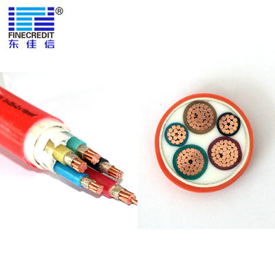 Quality 3×25+1×16MM2 Multi Cores Fire Rated Data Cable  LSZH 600/1000V DJXcable with Fire Protection factory
